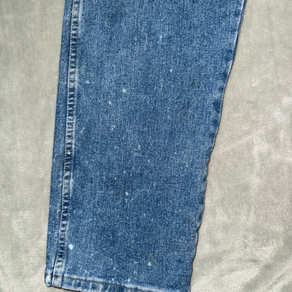 Wrangler Rugged Relaxed Fit Blue Jeans Work Jeans 36x32 - Picture 6 of 12